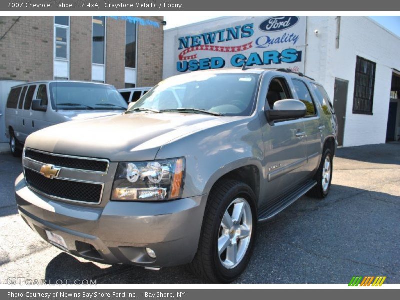 Graystone Metallic / Ebony 2007 Chevrolet Tahoe LTZ 4x4