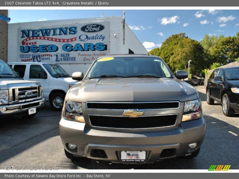 Graystone Metallic / Ebony 2007 Chevrolet Tahoe LTZ 4x4