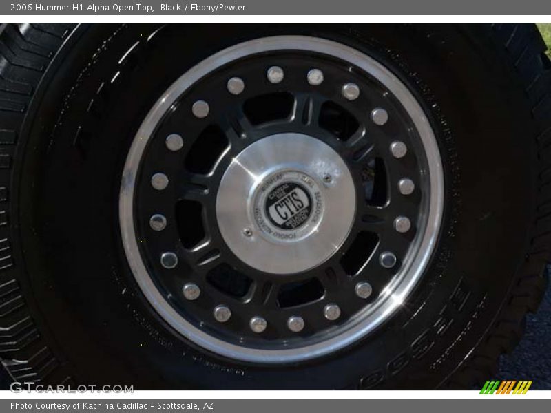 Custom Wheels of 2006 H1 Alpha Open Top