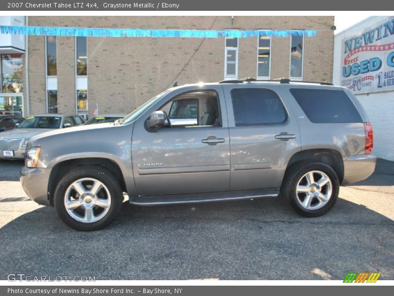 Graystone Metallic / Ebony 2007 Chevrolet Tahoe LTZ 4x4