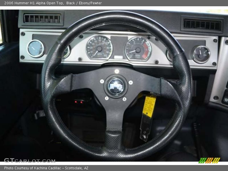  2006 H1 Alpha Open Top Steering Wheel