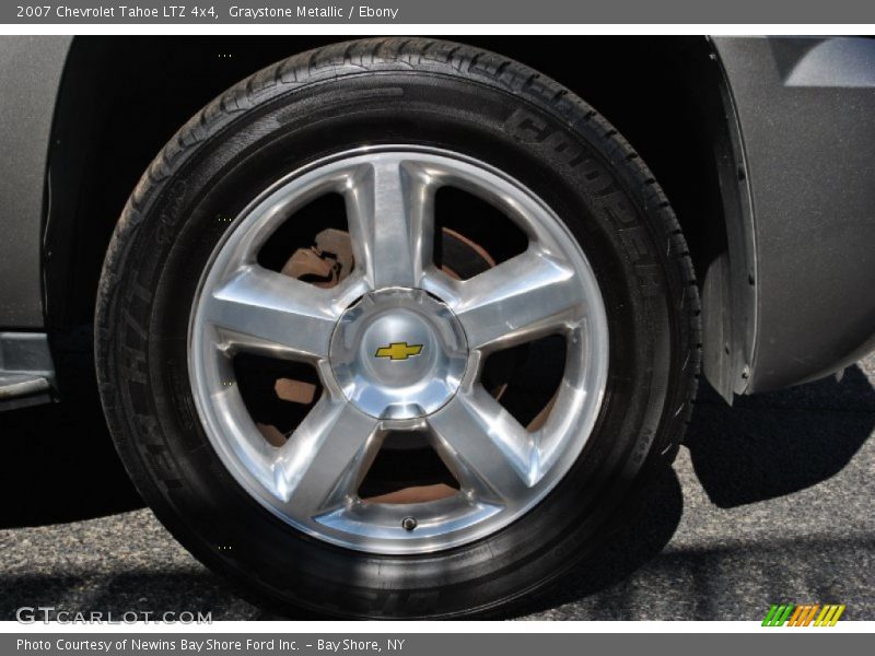 Graystone Metallic / Ebony 2007 Chevrolet Tahoe LTZ 4x4