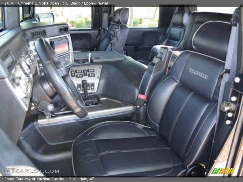 2006 H1 Alpha Open Top Ebony/Pewter Interior