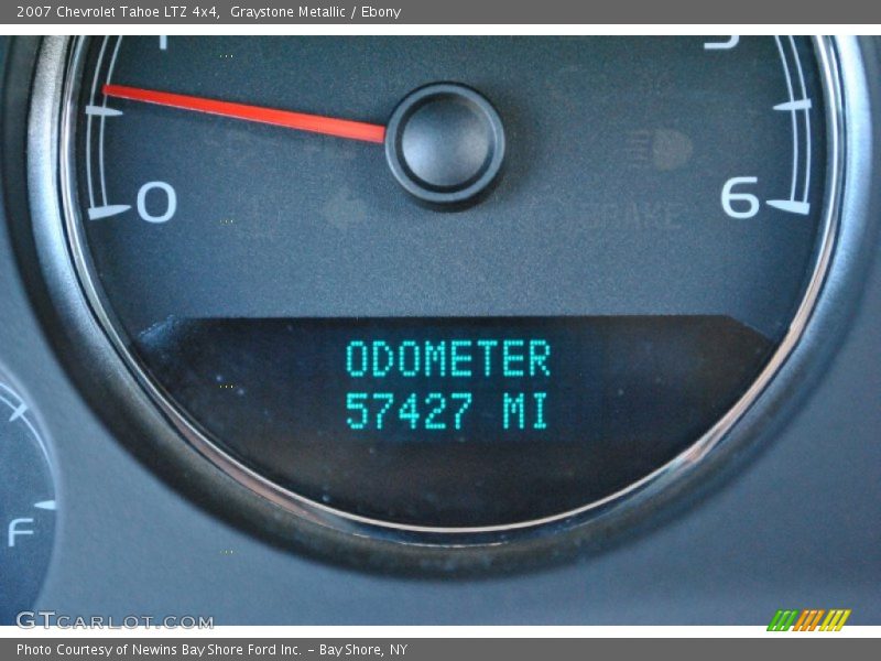 Graystone Metallic / Ebony 2007 Chevrolet Tahoe LTZ 4x4