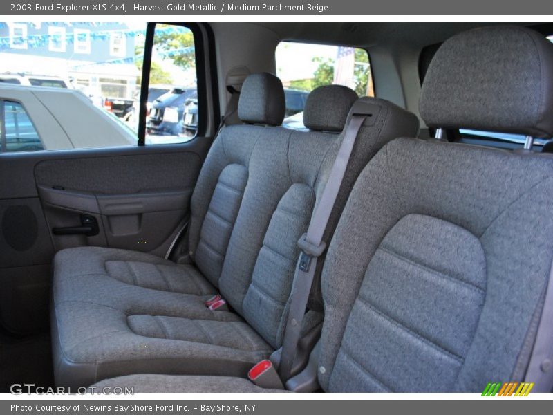 Harvest Gold Metallic / Medium Parchment Beige 2003 Ford Explorer XLS 4x4