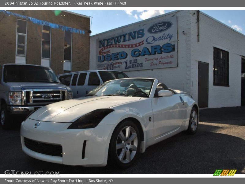 Pikes Peak White Pearl / Frost 2004 Nissan 350Z Touring Roadster