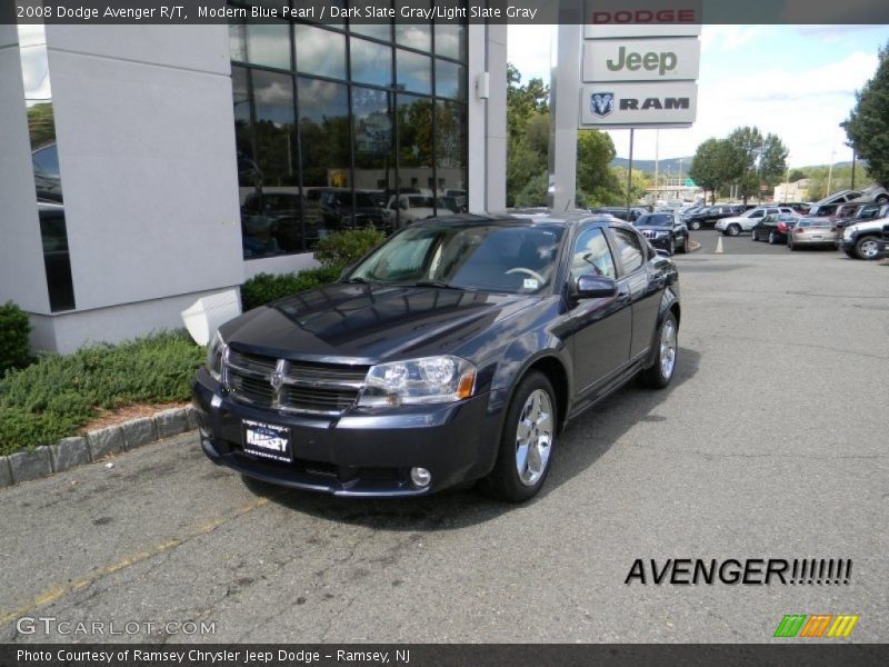 Modern Blue Pearl / Dark Slate Gray/Light Slate Gray 2008 Dodge Avenger R/T