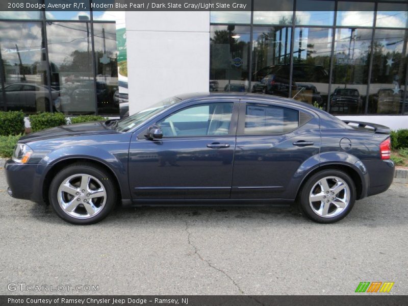 Modern Blue Pearl / Dark Slate Gray/Light Slate Gray 2008 Dodge Avenger R/T