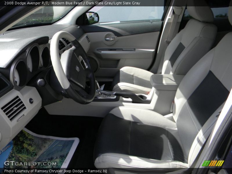 Modern Blue Pearl / Dark Slate Gray/Light Slate Gray 2008 Dodge Avenger R/T