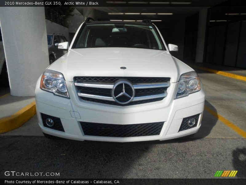 Arctic White / Black 2010 Mercedes-Benz GLK 350
