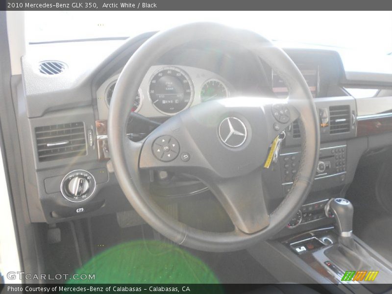 Arctic White / Black 2010 Mercedes-Benz GLK 350