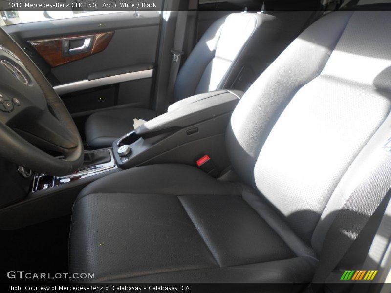 Arctic White / Black 2010 Mercedes-Benz GLK 350