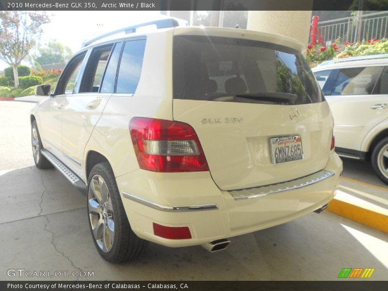 Arctic White / Black 2010 Mercedes-Benz GLK 350