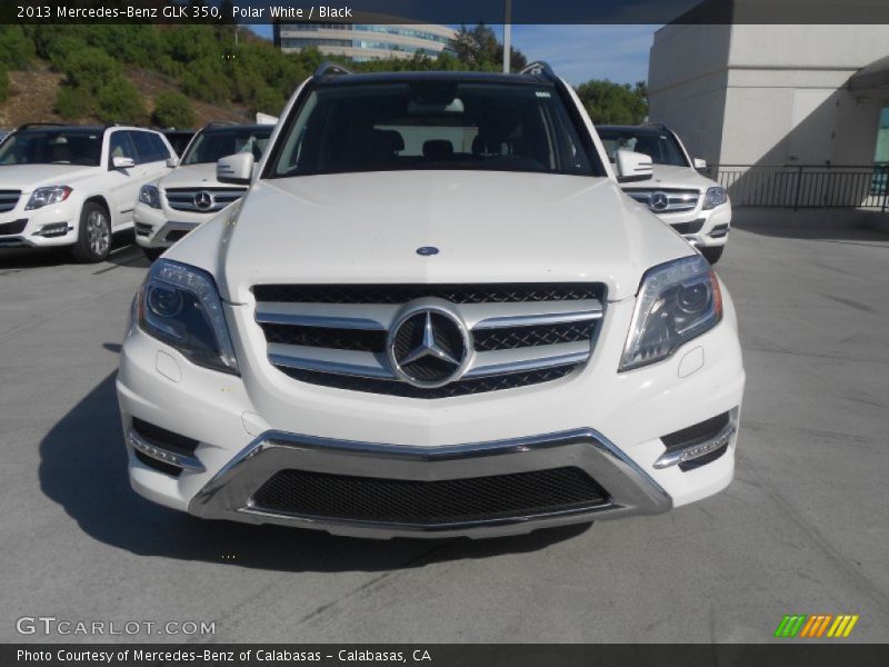 Polar White / Black 2013 Mercedes-Benz GLK 350