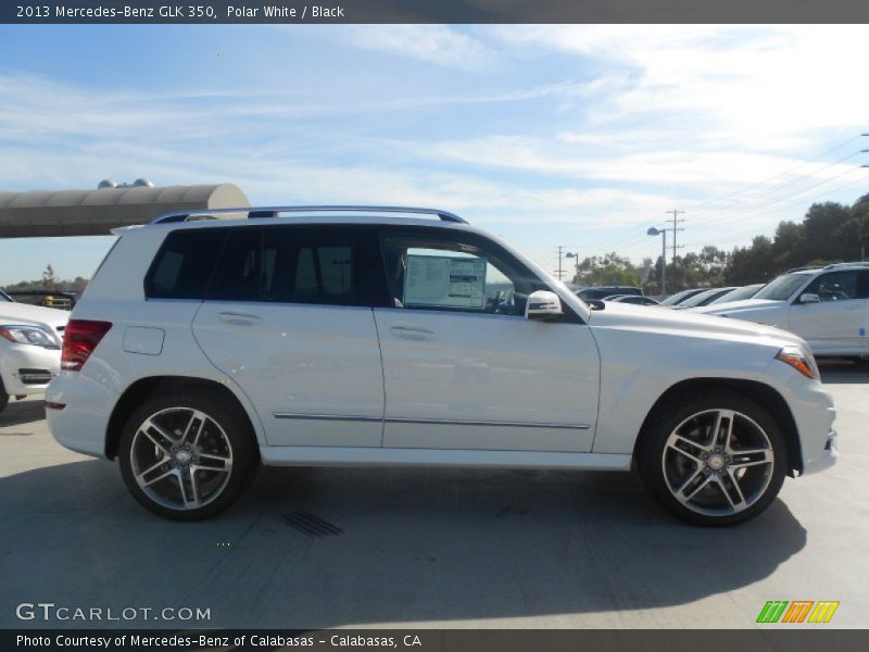 Polar White / Black 2013 Mercedes-Benz GLK 350