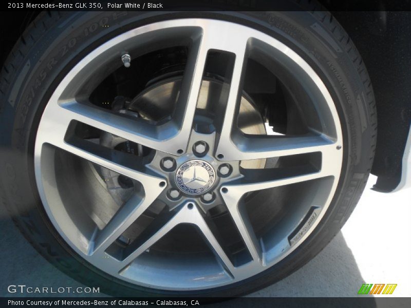Polar White / Black 2013 Mercedes-Benz GLK 350