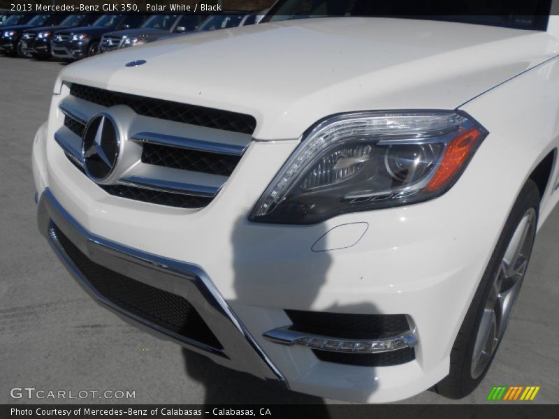 Polar White / Black 2013 Mercedes-Benz GLK 350