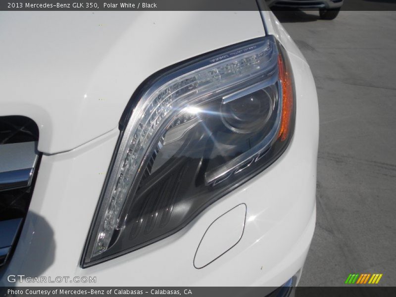 Polar White / Black 2013 Mercedes-Benz GLK 350