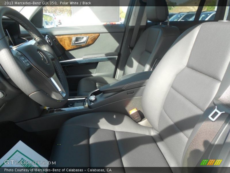 Polar White / Black 2013 Mercedes-Benz GLK 350
