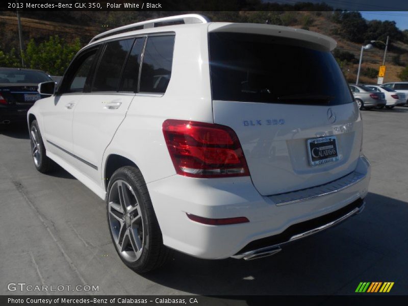 Polar White / Black 2013 Mercedes-Benz GLK 350