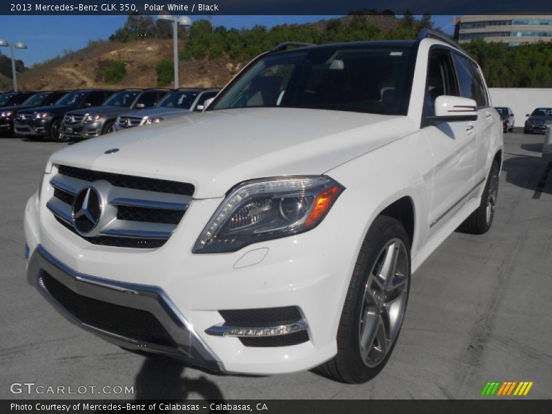 Polar White / Black 2013 Mercedes-Benz GLK 350