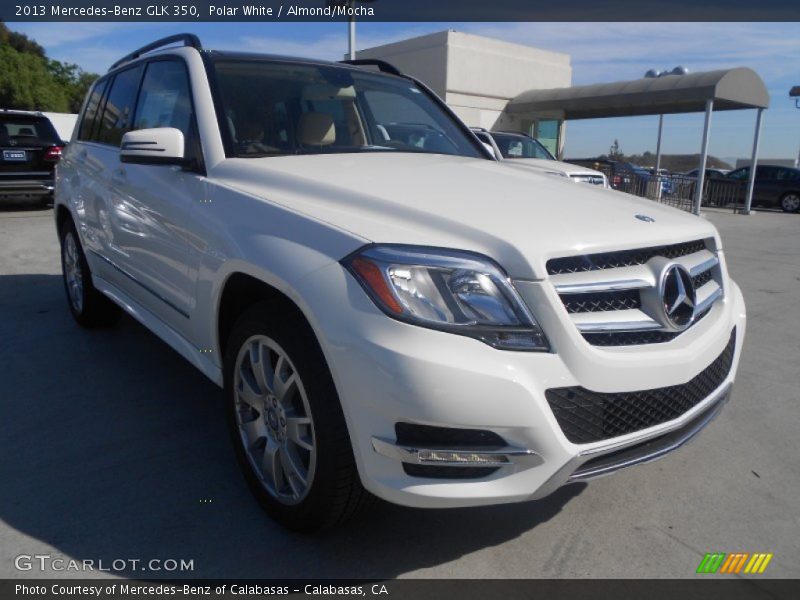 Polar White / Almond/Mocha 2013 Mercedes-Benz GLK 350
