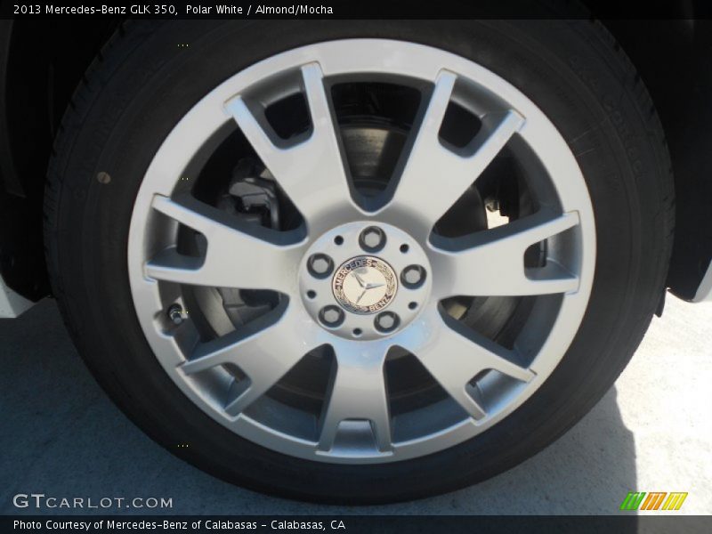 Polar White / Almond/Mocha 2013 Mercedes-Benz GLK 350