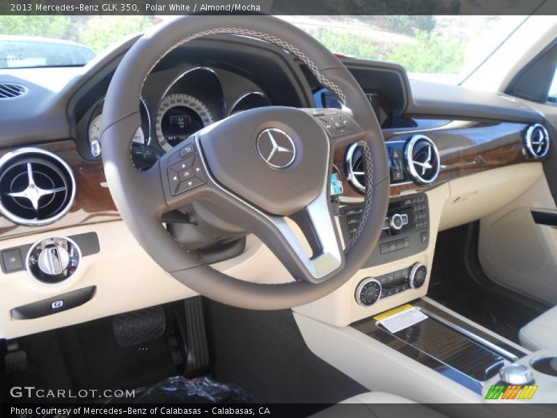 Polar White / Almond/Mocha 2013 Mercedes-Benz GLK 350