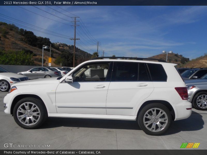 Polar White / Almond/Mocha 2013 Mercedes-Benz GLK 350