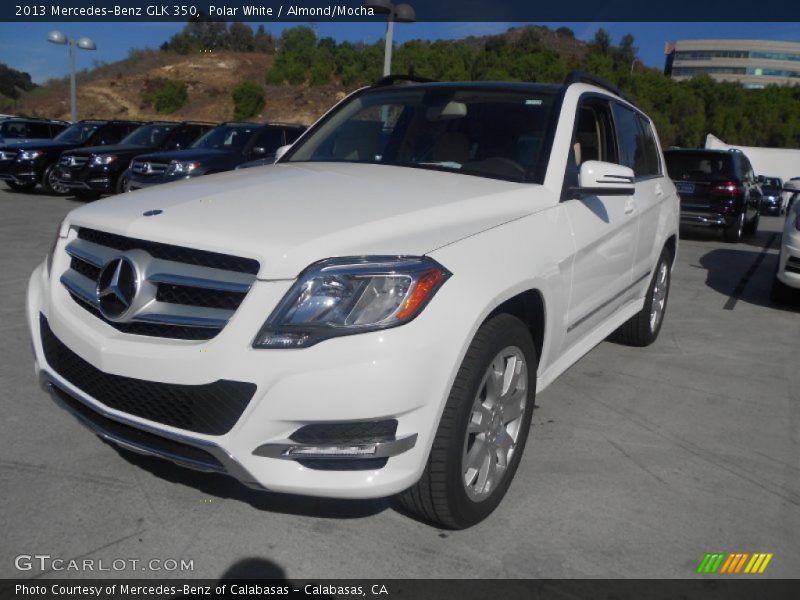 Polar White / Almond/Mocha 2013 Mercedes-Benz GLK 350