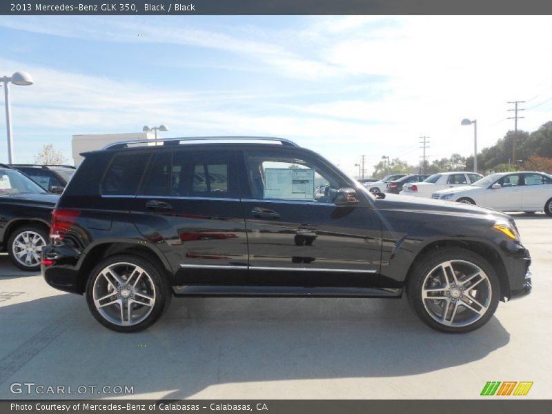 Black / Black 2013 Mercedes-Benz GLK 350