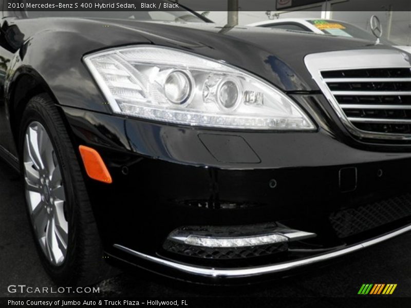 Black / Black 2010 Mercedes-Benz S 400 Hybrid Sedan