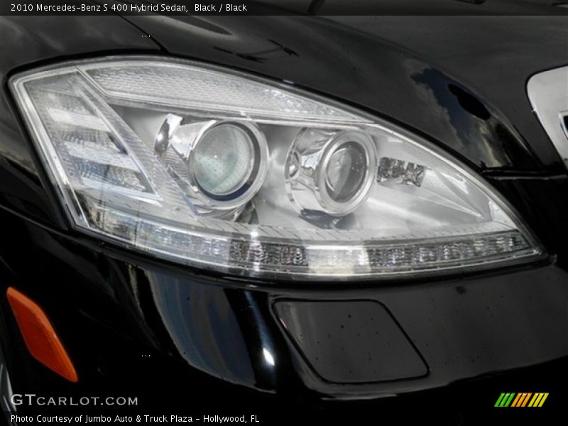 Black / Black 2010 Mercedes-Benz S 400 Hybrid Sedan