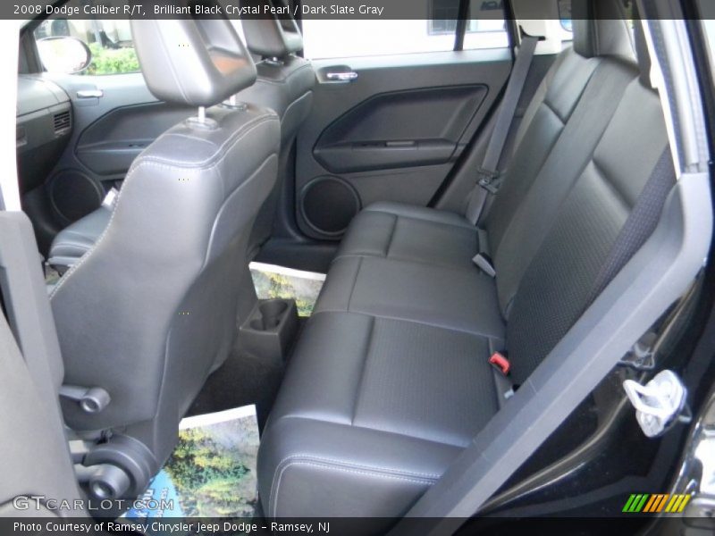 Brilliant Black Crystal Pearl / Dark Slate Gray 2008 Dodge Caliber R/T