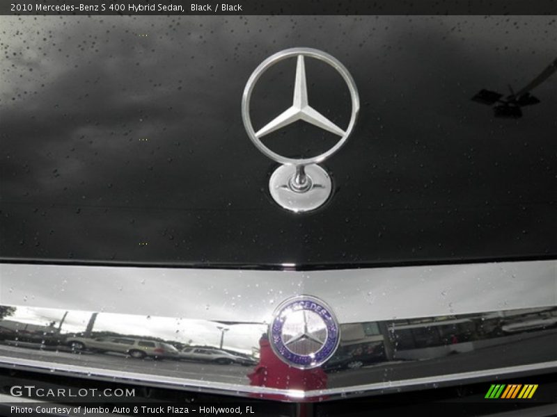 Black / Black 2010 Mercedes-Benz S 400 Hybrid Sedan
