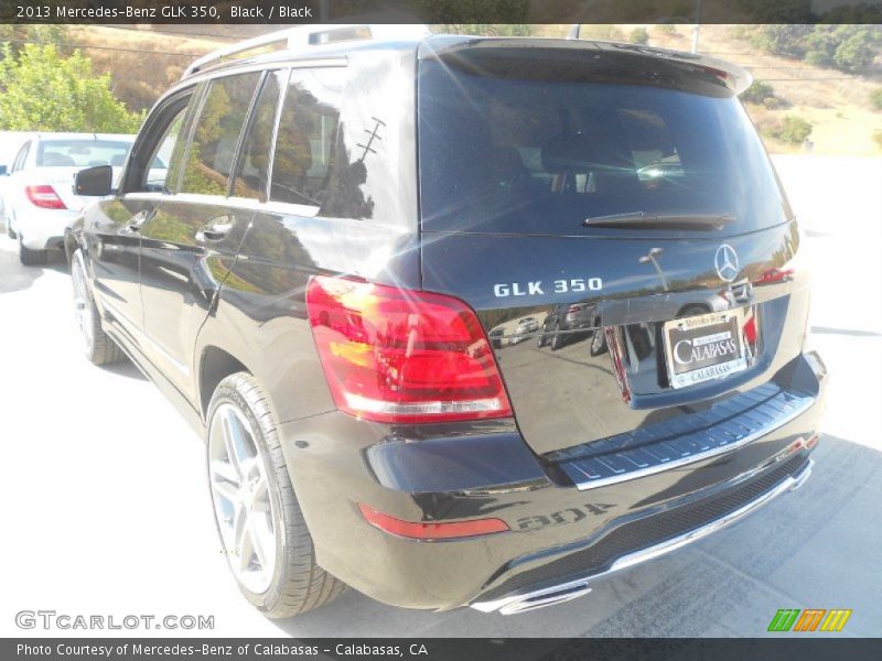 Black / Black 2013 Mercedes-Benz GLK 350