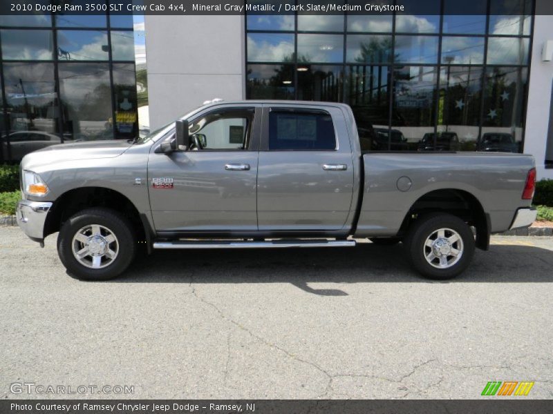 Mineral Gray Metallic / Dark Slate/Medium Graystone 2010 Dodge Ram 3500 SLT Crew Cab 4x4