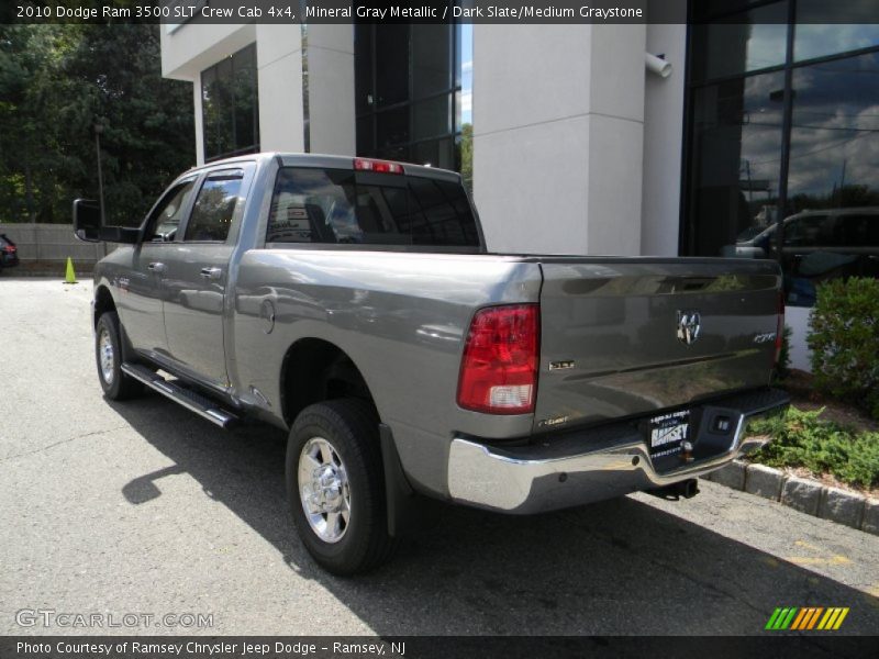 Mineral Gray Metallic / Dark Slate/Medium Graystone 2010 Dodge Ram 3500 SLT Crew Cab 4x4