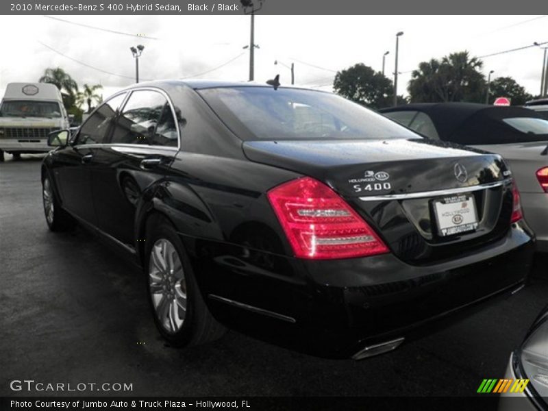 Black / Black 2010 Mercedes-Benz S 400 Hybrid Sedan