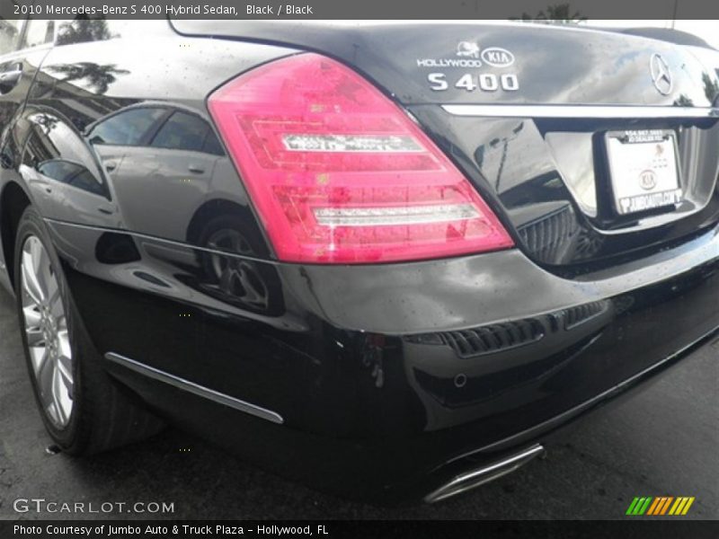 Black / Black 2010 Mercedes-Benz S 400 Hybrid Sedan