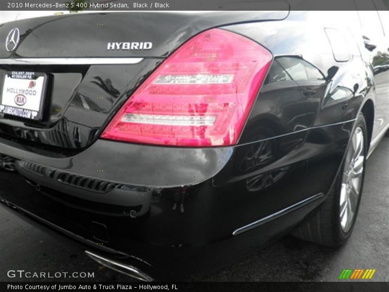 Black / Black 2010 Mercedes-Benz S 400 Hybrid Sedan