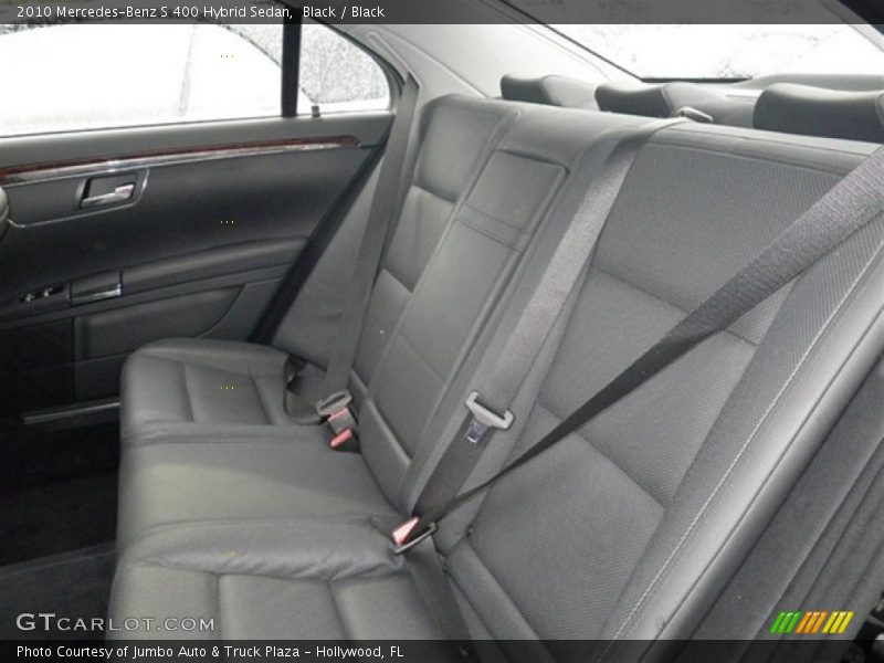 Black / Black 2010 Mercedes-Benz S 400 Hybrid Sedan