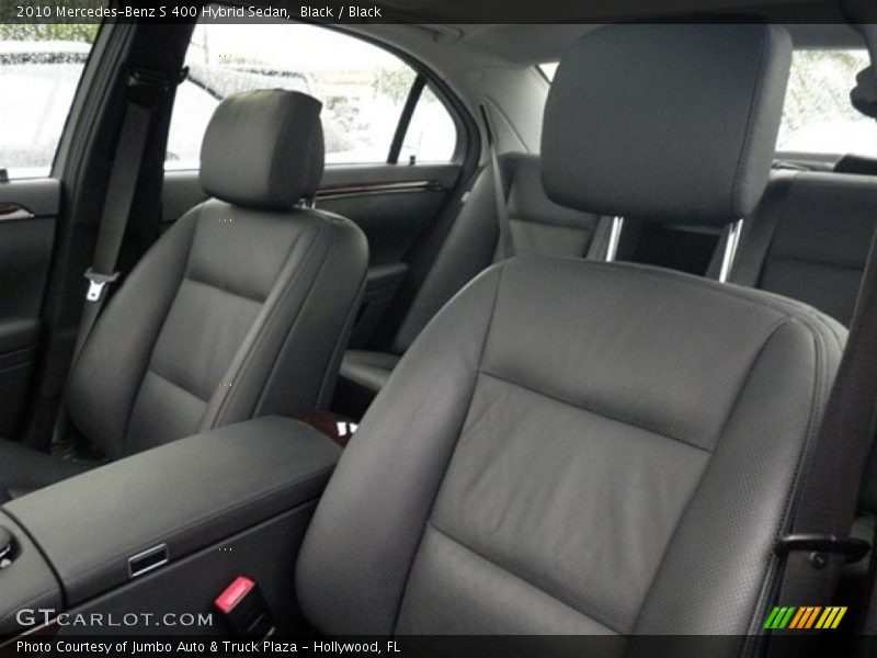Black / Black 2010 Mercedes-Benz S 400 Hybrid Sedan