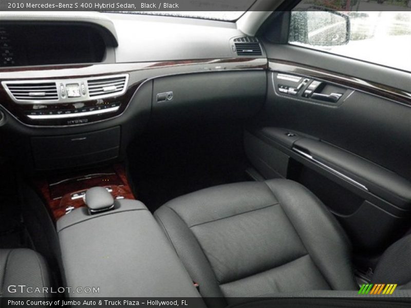 Black / Black 2010 Mercedes-Benz S 400 Hybrid Sedan