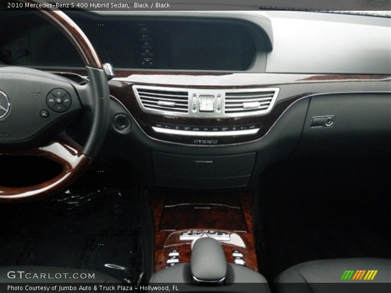 Black / Black 2010 Mercedes-Benz S 400 Hybrid Sedan