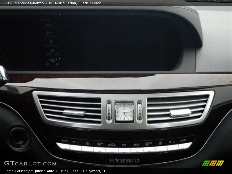 Black / Black 2010 Mercedes-Benz S 400 Hybrid Sedan