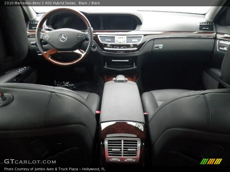 Black / Black 2010 Mercedes-Benz S 400 Hybrid Sedan