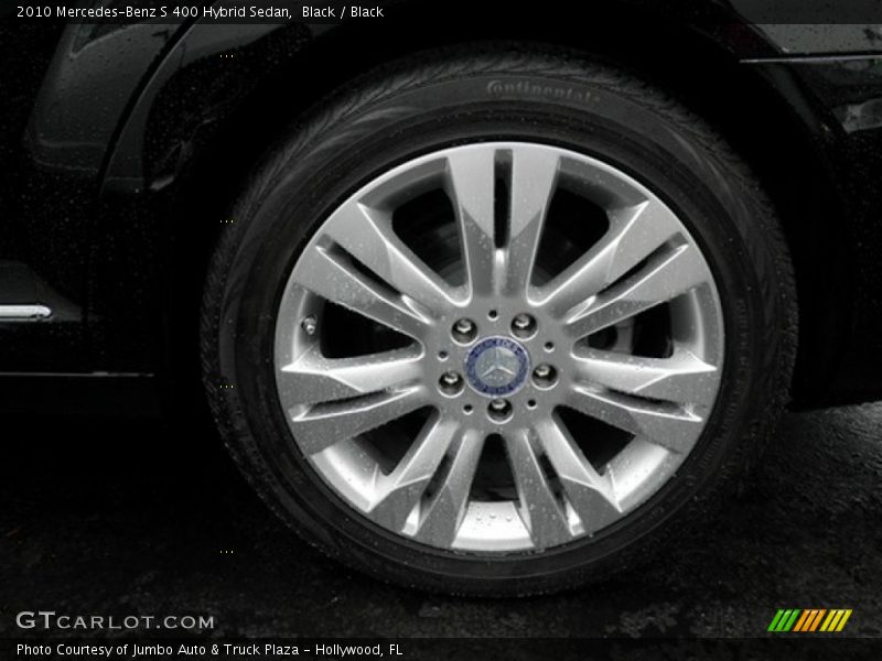 Black / Black 2010 Mercedes-Benz S 400 Hybrid Sedan