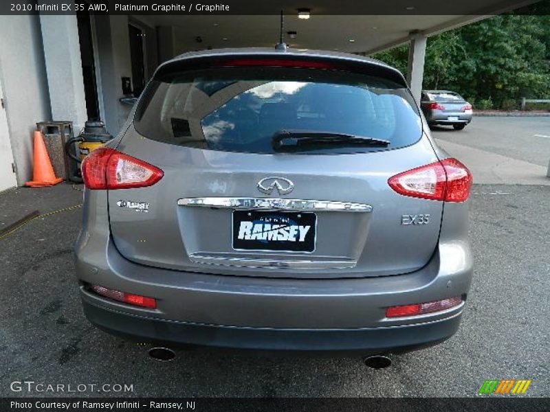 Platinum Graphite / Graphite 2010 Infiniti EX 35 AWD