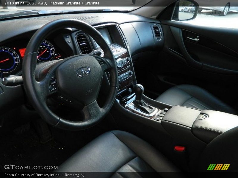 Platinum Graphite / Graphite 2010 Infiniti EX 35 AWD